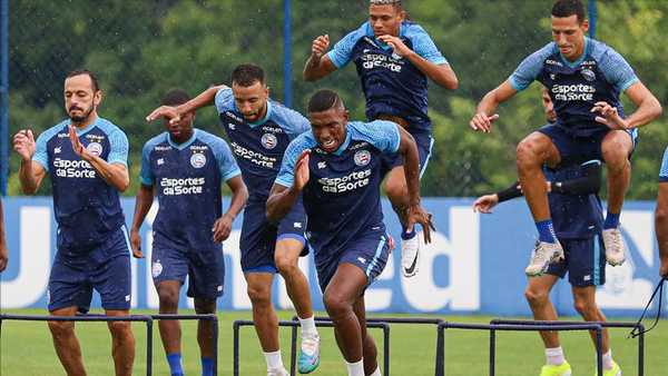  Titulares do Bahia fazem último treino antes de estreia na temporada contra o Jacobina – Globo
