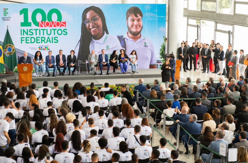  Presidente Lula anuncia construção de oito novos Institutos Federais de Educação, Ciência e Tecnologia na Bahia – G1
