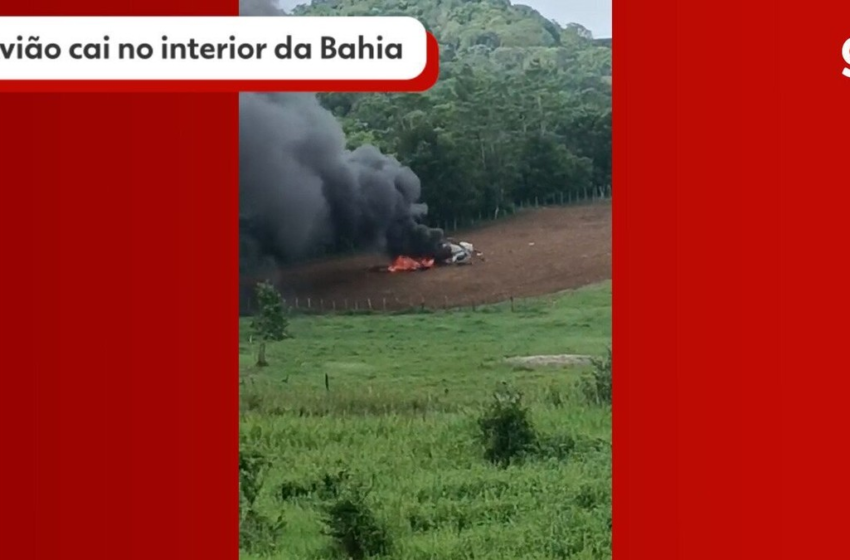  Piloto morre após queda de avião em São Sebastião do Passé, no interior da Bahia – G1