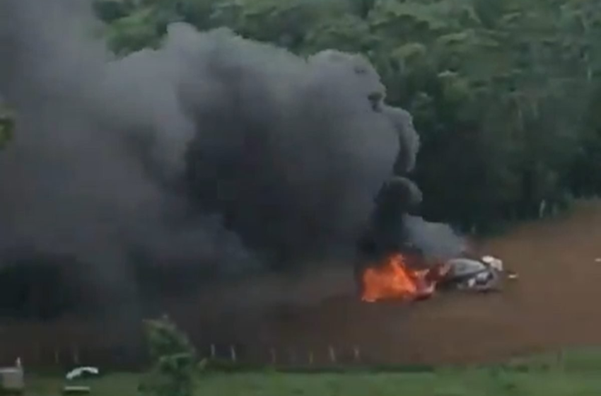  Vídeo: avião de pequeno porte cai no interior da Bahia e piloto morre – Metrópoles