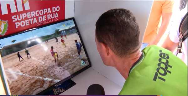  Moradores adotam árbitro de vídeo em torneio no interior da Bahia e viralizam: "Nosso VARzea" – Globo