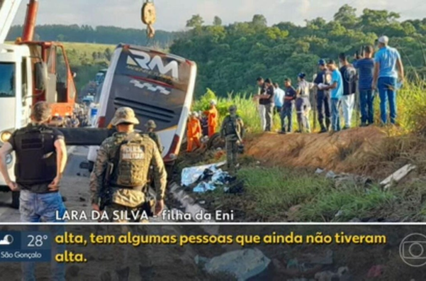  Corpos de mortos em acidente de ônibus de turismo na Bahia devem chegar ao Rio neste sábado – G1