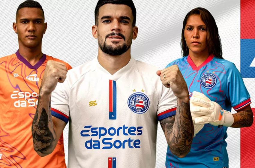  Nova camisa titular do Bahia 2024 Esquadrão – Notícias Mantos do Futebol