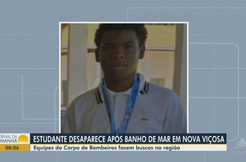  Corpo de estudante de 13 anos que desapareceu durante banho de mar com amigos é encontrado no extremo sul da Bahia – G1