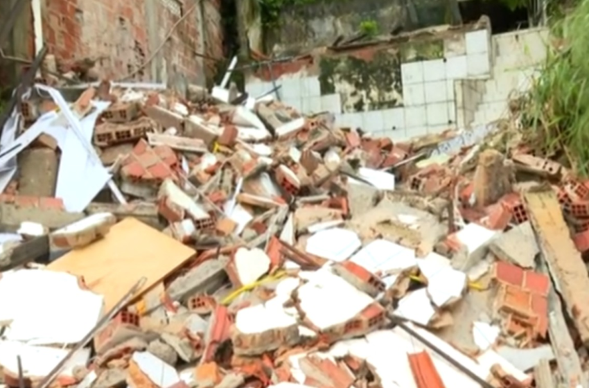  Imóvel desaba e causa estragos nas casas vizinhas em bairro de Salvador – G1