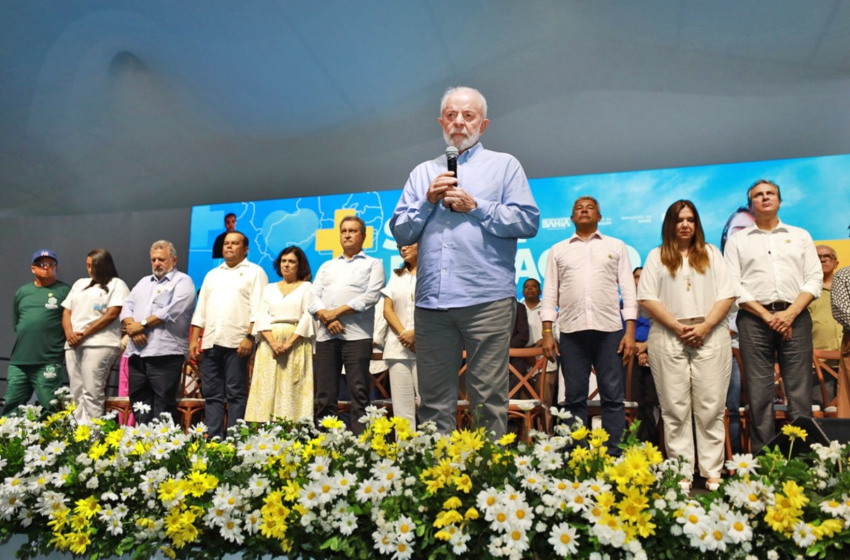  Na Bahia, presidente Lula inaugura hospital e agradece a solidariedade do povo brasileiro pelo apoio ao RS – G1