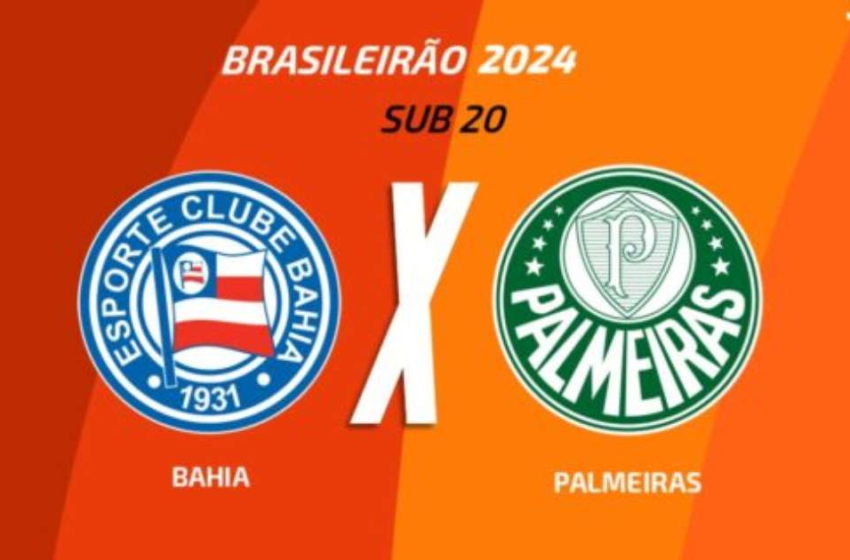  Bahia e Palmeiras pelo Brasileirão Sub-20: onde assistir, escalações e arbitragem – Terra