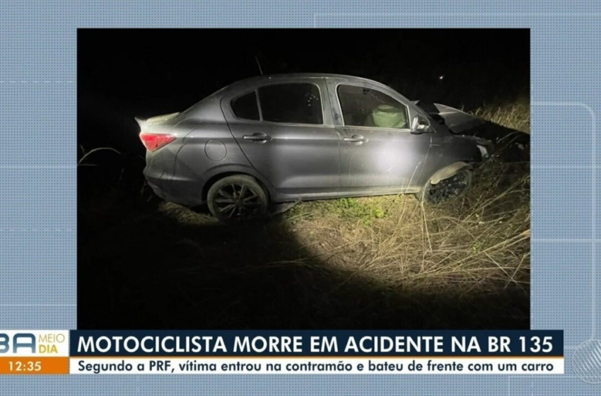  Motociclista morre em colisão com carro no oeste da Bahia – G1